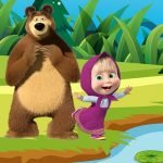 Masza i Niedźwiedź – puzzle online